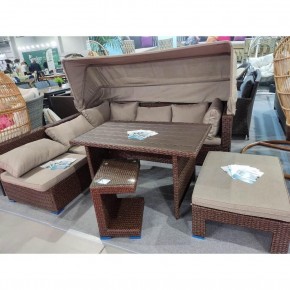 Комплект мебели с диваном AFM-320B-T320 Brown в Первоуральске - pervouralsk.mebel-74.com | фото