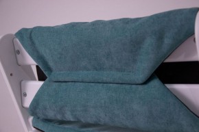 Комплект растущий стул и подушки Конёк Горбунёк Комфорт  (Серый металлик, Волна) в Первоуральске - pervouralsk.mebel-74.com | фото
