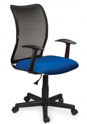 Кресло BRABIX "Spring MG-307", с подлокотниками, комбинированное синее/черное TW, 531404 в Первоуральске - pervouralsk.mebel-74.com | фото