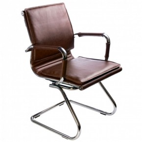 Кресло для посетителя Бюрократ CH-993-Low-V/Brown коричневый в Первоуральске - pervouralsk.mebel-74.com | фото