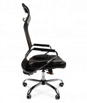 Кресло для руководителя CHAIRMAN 700 (Сетка) Черное в Первоуральске - pervouralsk.mebel-74.com | фото
