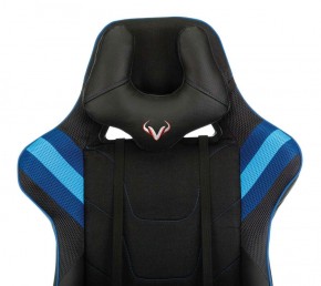 Кресло игровое Бюрократ VIKING 4 AERO BLUE черный/синий в Первоуральске - pervouralsk.mebel-74.com | фото