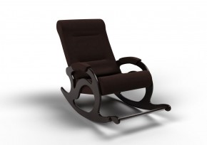 Кресло-качалка Тироль 12-Т-ГР (ткань/венге) ГРАФИТ в Первоуральске - pervouralsk.mebel-74.com | фото
