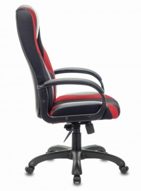 Кресло компьютерное BRABIX PREMIUM "Rapid GM-102" (экокожа/ткань, черное/красное) 532107 в Первоуральске - pervouralsk.mebel-74.com | фото