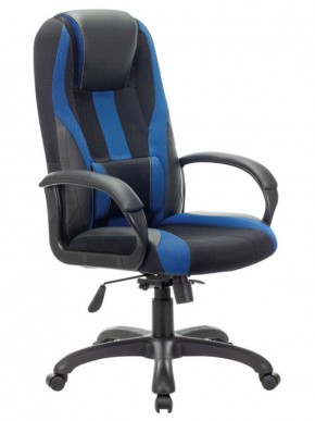Кресло компьютерное BRABIX PREMIUM "Rapid GM-102" (экокожа/ткань, черное/синее) 532106 в Первоуральске - pervouralsk.mebel-74.com | фото