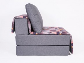 Кресло-кровать бескаркасное Харви (серый-сноу манго) в Первоуральске - pervouralsk.mebel-74.com | фото