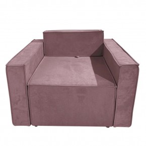 Кресло-кровать Принц КК1-ВР (велюр розовый) в Первоуральске - pervouralsk.mebel-74.com | фото