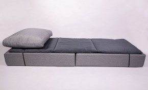 Кресло-кровать-пуф бескаркасное Прайм (Серый) в Первоуральске - pervouralsk.mebel-74.com | фото