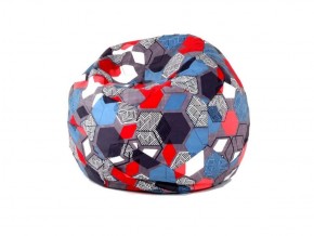 Кресло-мешок Мяч M (Geometry Slate) в Первоуральске - pervouralsk.mebel-74.com | фото