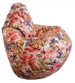 Кресло-мешок Цветы L в Первоуральске - pervouralsk.mebel-74.com | фото