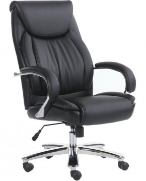 Кресло офисное BRABIX PREMIUM "Advance EX-575" (хром, экокожа, черное) 531825 в Первоуральске - pervouralsk.mebel-74.com | фото