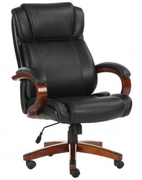 Кресло офисное BRABIX PREMIUM "Magnum EX-701" (дерево, рециклированная кожа, черное) 531827 в Первоуральске - pervouralsk.mebel-74.com | фото