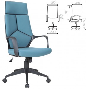 Кресло офисное BRABIX PREMIUM "Prime EX-515" (ткань, голубое) 531568 в Первоуральске - pervouralsk.mebel-74.com | фото