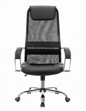 Кресло офисное BRABIX PREMIUM "Stalker EX-608 CH" (хром, ткань-сетка/кожзам, черное) 532091 в Первоуральске - pervouralsk.mebel-74.com | фото