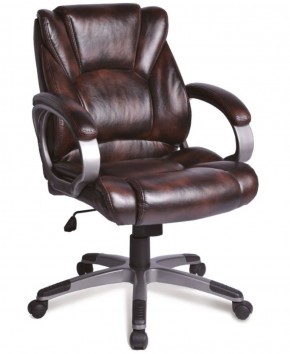 Кресло офисное BRABIX "Eldorado EX-504" (коричневое) 530875 в Первоуральске - pervouralsk.mebel-74.com | фото