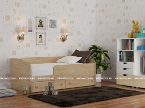 Кровать детская Панда + борт + 2 ящика (1000) в Первоуральске - pervouralsk.mebel-74.com | фото