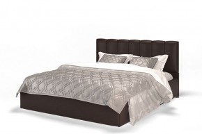 Кровать Элен 1600 + основание с ПМ (Лесмо brown) коричневый в Первоуральске - pervouralsk.mebel-74.com | фото