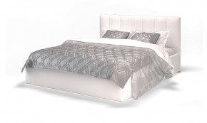 Кровать Элен 1600 + основание с ПМ (Vega white) белый в Первоуральске - pervouralsk.mebel-74.com | фото
