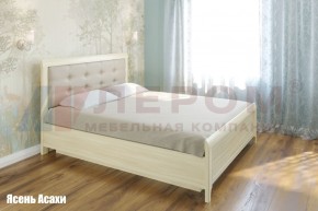 Кровать КР-1033 с мягким изголовьем в Первоуральске - pervouralsk.mebel-74.com | фото