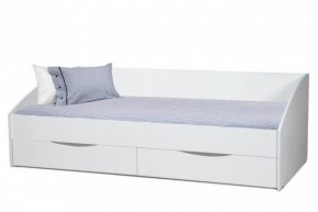 Кровать одинарная "Фея - 3" симметричная New (2000Х900) белая в Первоуральске - pervouralsk.mebel-74.com | фото