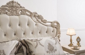 Кровать с мягким изголовьем Патрисия (1600) крем в Первоуральске - pervouralsk.mebel-74.com | фото