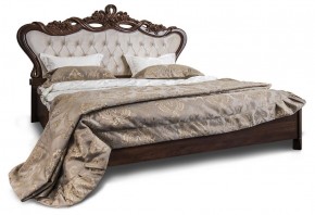 Кровать с мягким изголовьем Афина 1600 (караваджо) ламели в Первоуральске - pervouralsk.mebel-74.com | фото