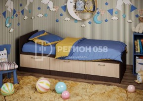 Кровать Юниор-5 ЛДСП в Первоуральске - pervouralsk.mebel-74.com | фото