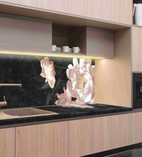 Кухонный фартук со столешницей (А-05) в едином стиле (3050 мм) в Первоуральске - pervouralsk.mebel-74.com | фото