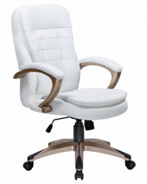 Офисное кресло для руководителей DOBRIN DONALD LMR-106B белый в Первоуральске - pervouralsk.mebel-74.com | фото