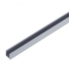 Планка торцевая "П" 4 мм для стеновой панели (алюминий) в Первоуральске - pervouralsk.mebel-74.com | фото