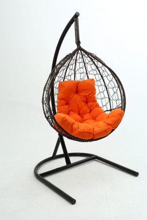 Подвесное кресло Бароло (коричневый/оранжевый) в Первоуральске - pervouralsk.mebel-74.com | фото