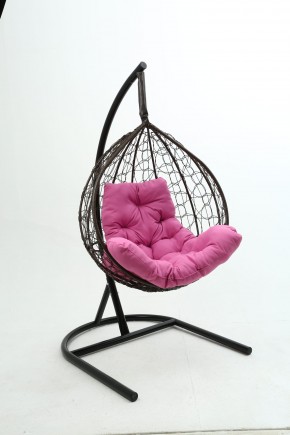 Подвесное кресло Бароло (коричневый/розовый) в Первоуральске - pervouralsk.mebel-74.com | фото