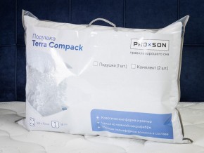 PROxSON Комплект подушек Terra Compack (Микрофибра Полотно) 50x70 в Первоуральске - pervouralsk.mebel-74.com | фото