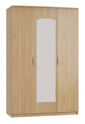 Шкаф 3-х дверный с зеркалом Шк210.1 МС Ирина в Первоуральске - pervouralsk.mebel-74.com | фото