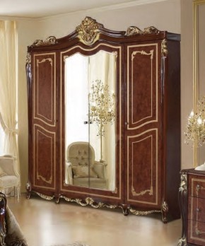 Шкаф 4-х дверный с зеркалами (19.144) Джоконда в Первоуральске - pervouralsk.mebel-74.com | фото