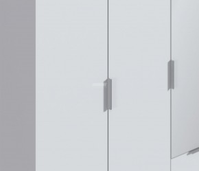Шкаф 5-ти дверный Николь СБ-2594/1 (Белый) в Первоуральске - pervouralsk.mebel-74.com | фото