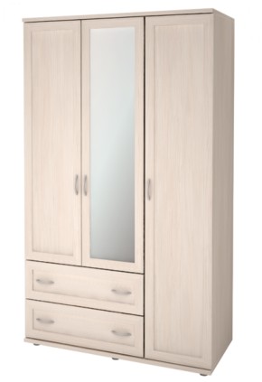 Шкаф для одежды 3-х дверный Ника-Люкс 18 в Первоуральске - pervouralsk.mebel-74.com | фото