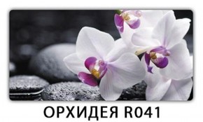 Стол Бриз с фотопечатью Орхидея R041 в Первоуральске - pervouralsk.mebel-74.com | фото