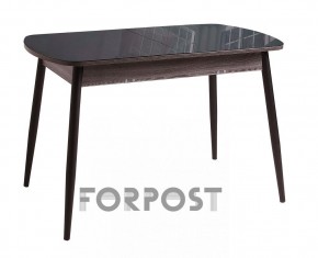 Стол раздвижной со стеклянной столешницей (BLACK, WHITE) в Первоуральске - pervouralsk.mebel-74.com | фото