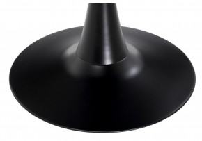 Стол стеклянный Tulip 90x74 black glass в Первоуральске - pervouralsk.mebel-74.com | фото