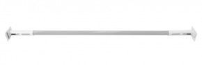 Турник раздвижной 1450-1700 цв. белый-серый FLEXTER PROFI в Первоуральске - pervouralsk.mebel-74.com | фото