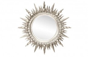 Зеркало круглое серебро (1810(1) в Первоуральске - pervouralsk.mebel-74.com | фото