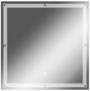 Зеркало Паликир 700х700 с подсветкой Домино (GL7051Z) в Первоуральске - pervouralsk.mebel-74.com | фото